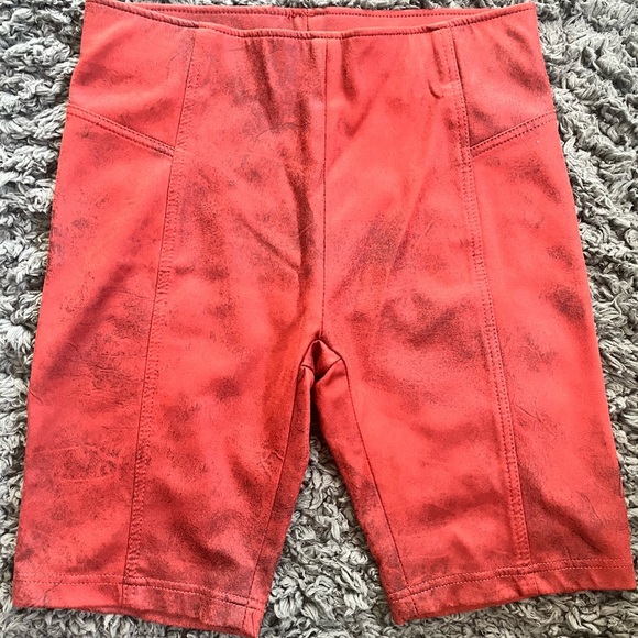 FREE PEOPLE HEAT WAVE BIKE SHORTS SZ S - Picture 2 of 5